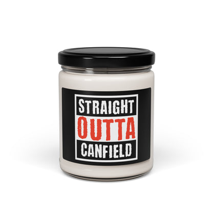 "Straight Outta Canfield", 9 oz. Scented Soy Candle