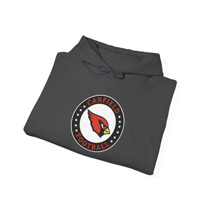 Canfield Football Badge, Hooded Sweatshirt