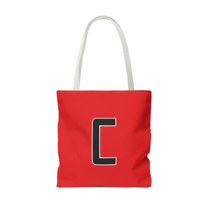 "Straight Outta Canfield" Tote Bag, Black "C"