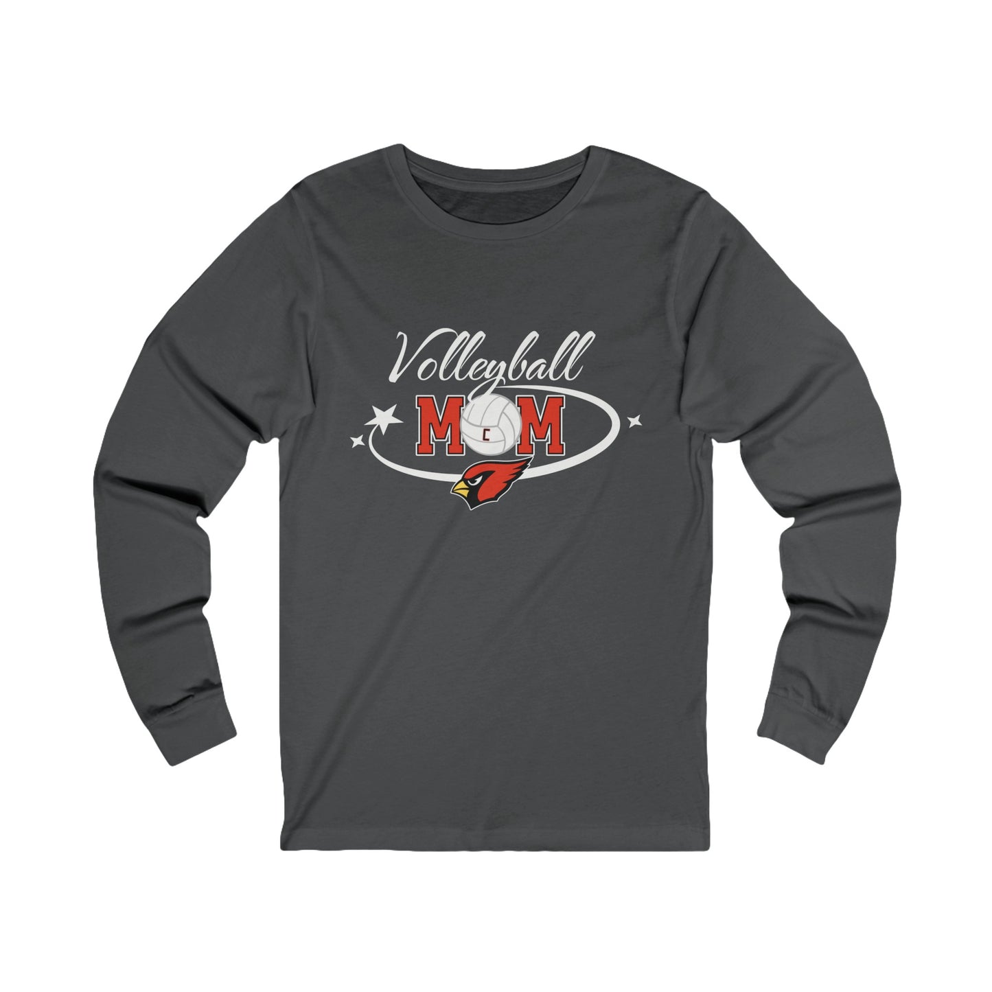 Volleyball Mom, Long Sleeve Tee