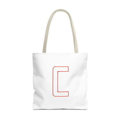 Canfield Football Tote Bag, Badge & White "C"