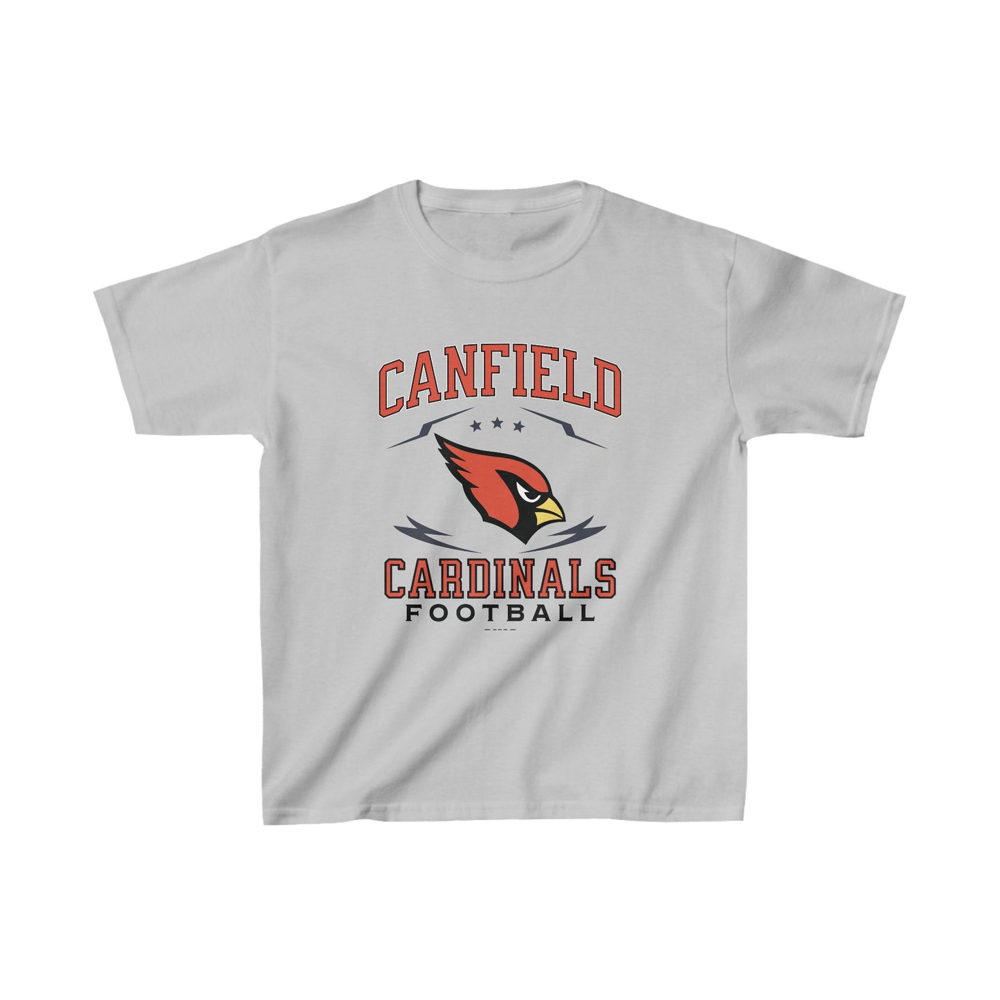 Canfield Football (Cardinals), Kids Heavy Cotton Tee