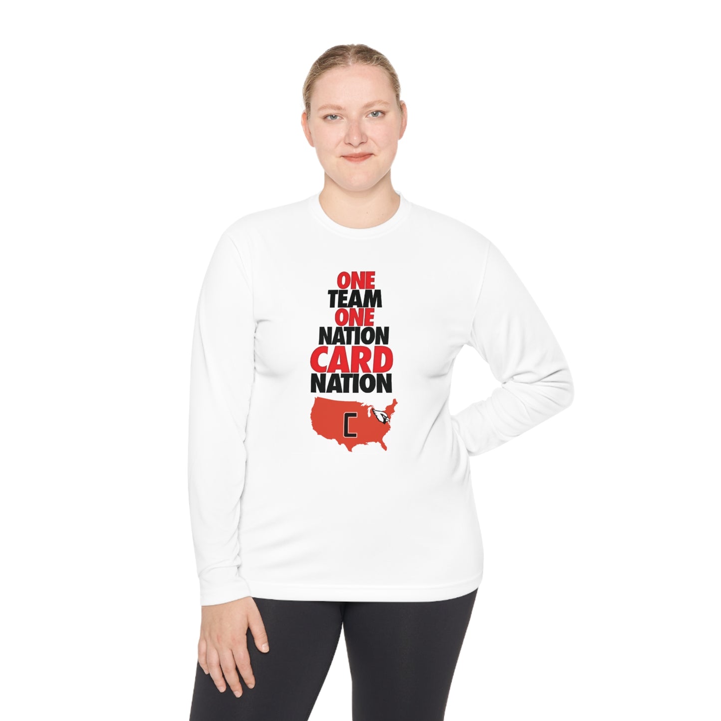 Card Nation, Moisture-Wicking Long Sleeve Tee