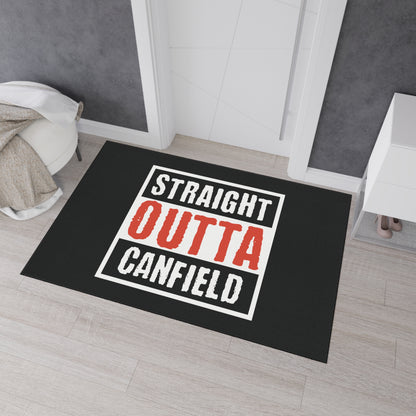 "Straight Outta Canfield" Heavy Duty Floor Mat