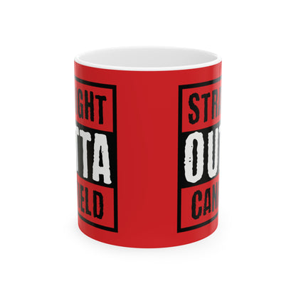 "Straight Outta Canfield" Ceramic Mug, 11 oz