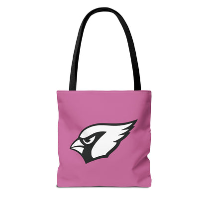 "Straight Outta Canfield" Tote Bag, White Cardinal