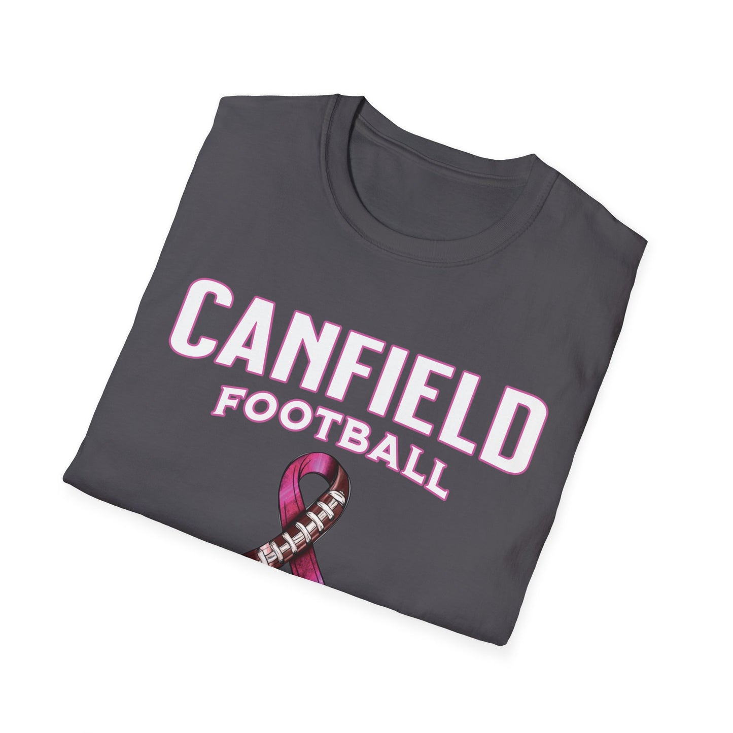 Canfield Football (Breast Cancer), Softstyle T-Shirt