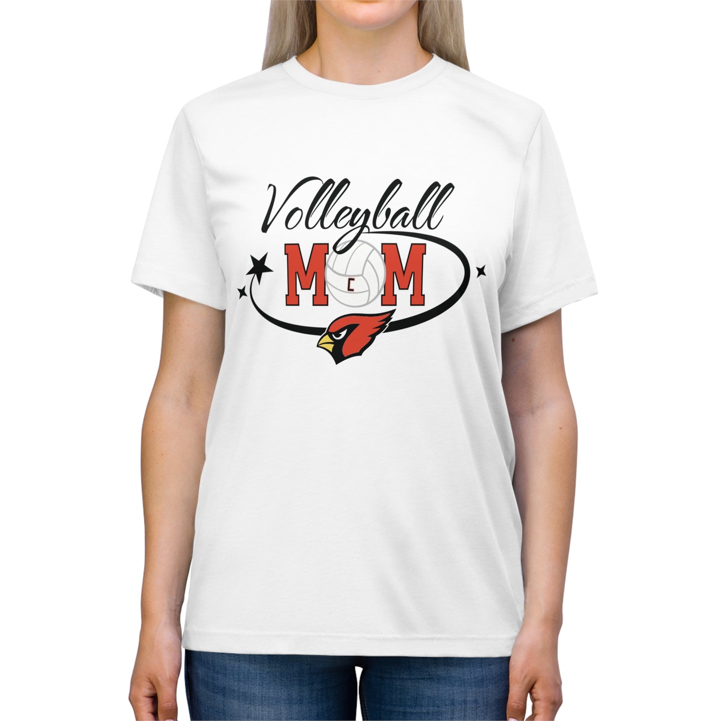 Volleyball Mom Triblend Tee