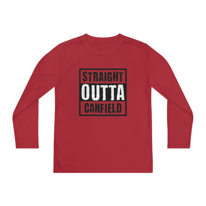 "Straight Outta Canfield" Youth Long Sleeve Competitor Tee