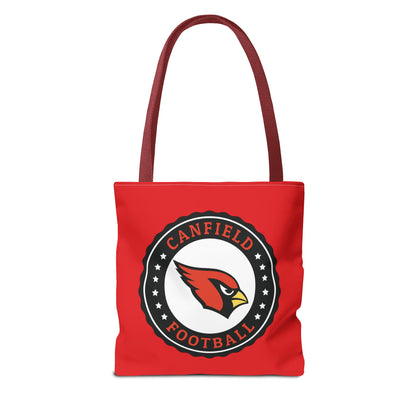 Canfield Football Tote Bag, Badge & Black "C"