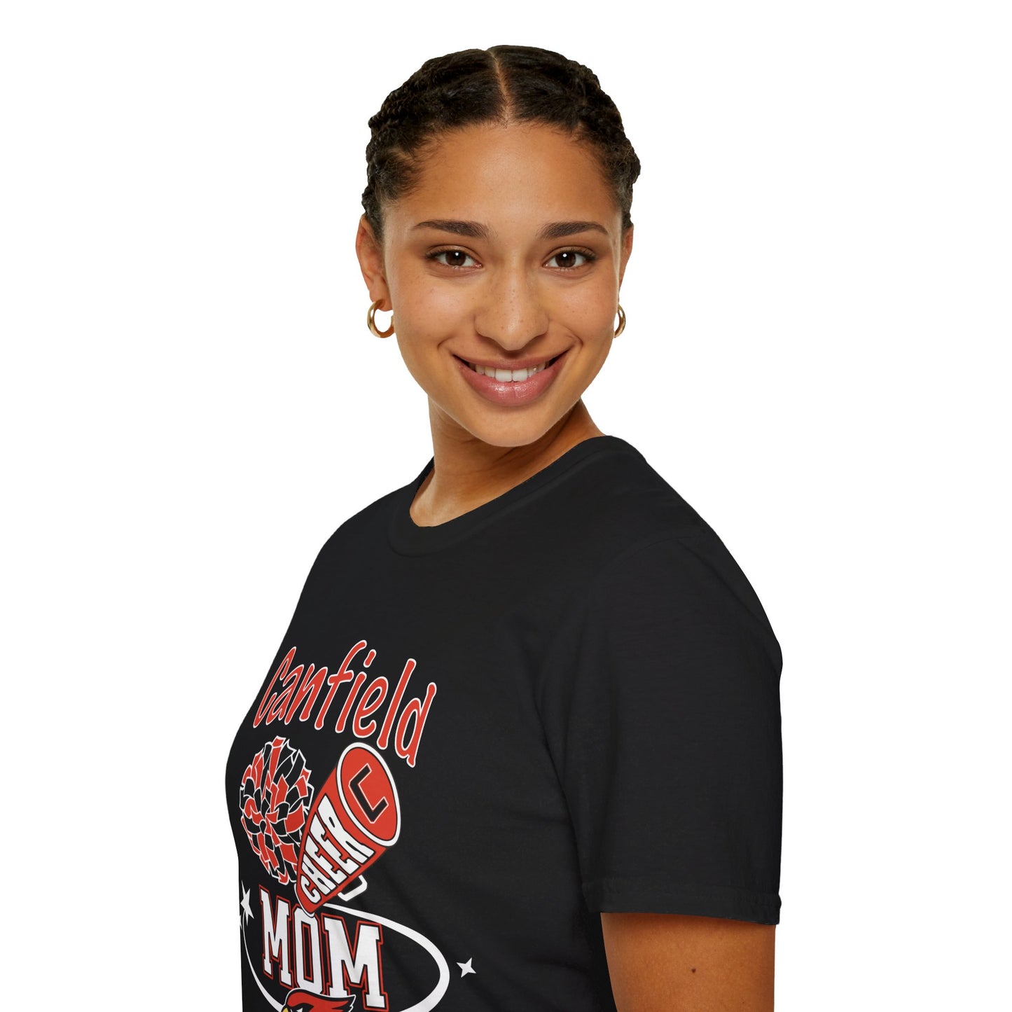 Cheer Mom Softstyle T-Shirt