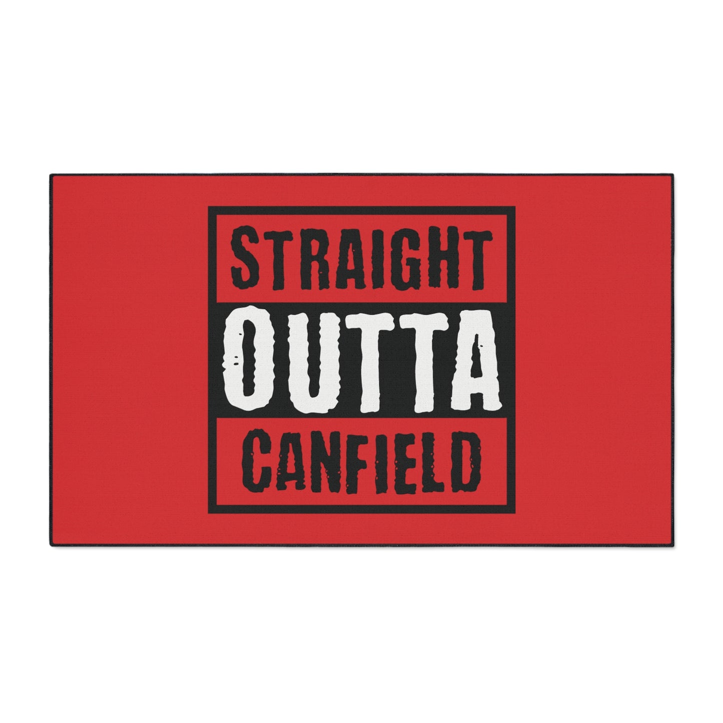 "Straight Outta Canfield" Heavy Duty Floor Mat