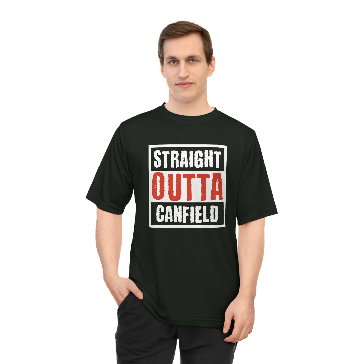 "Straight Outta Canfield"  Zone Performance T-shirt