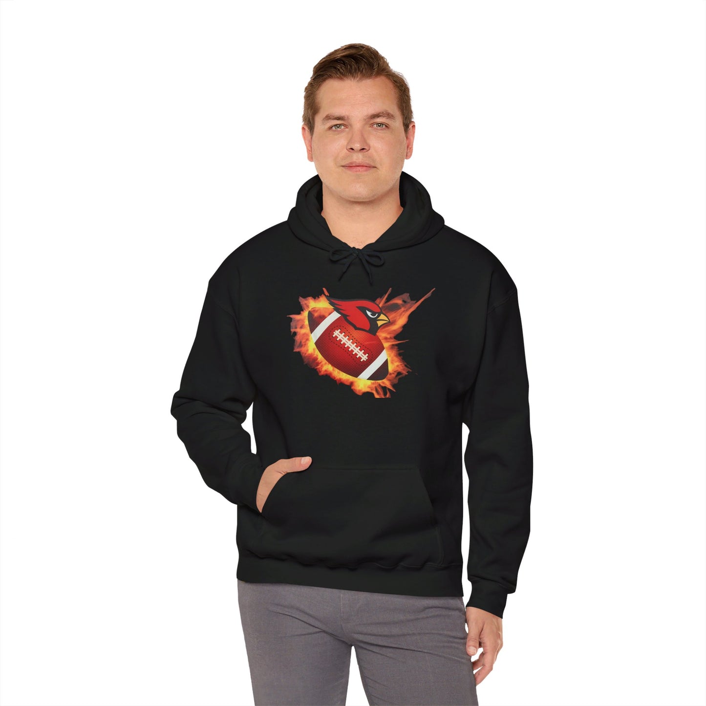 Canfield Football (Fire), Hooded Sweatshirt