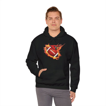 Canfield Football (Fire), Hooded Sweatshirt