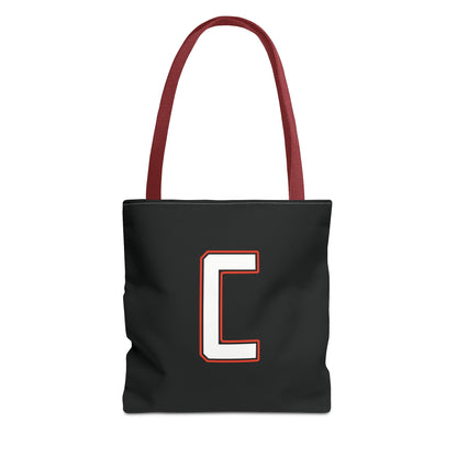 Canfield Football Tote Bag, Badge & White "C"