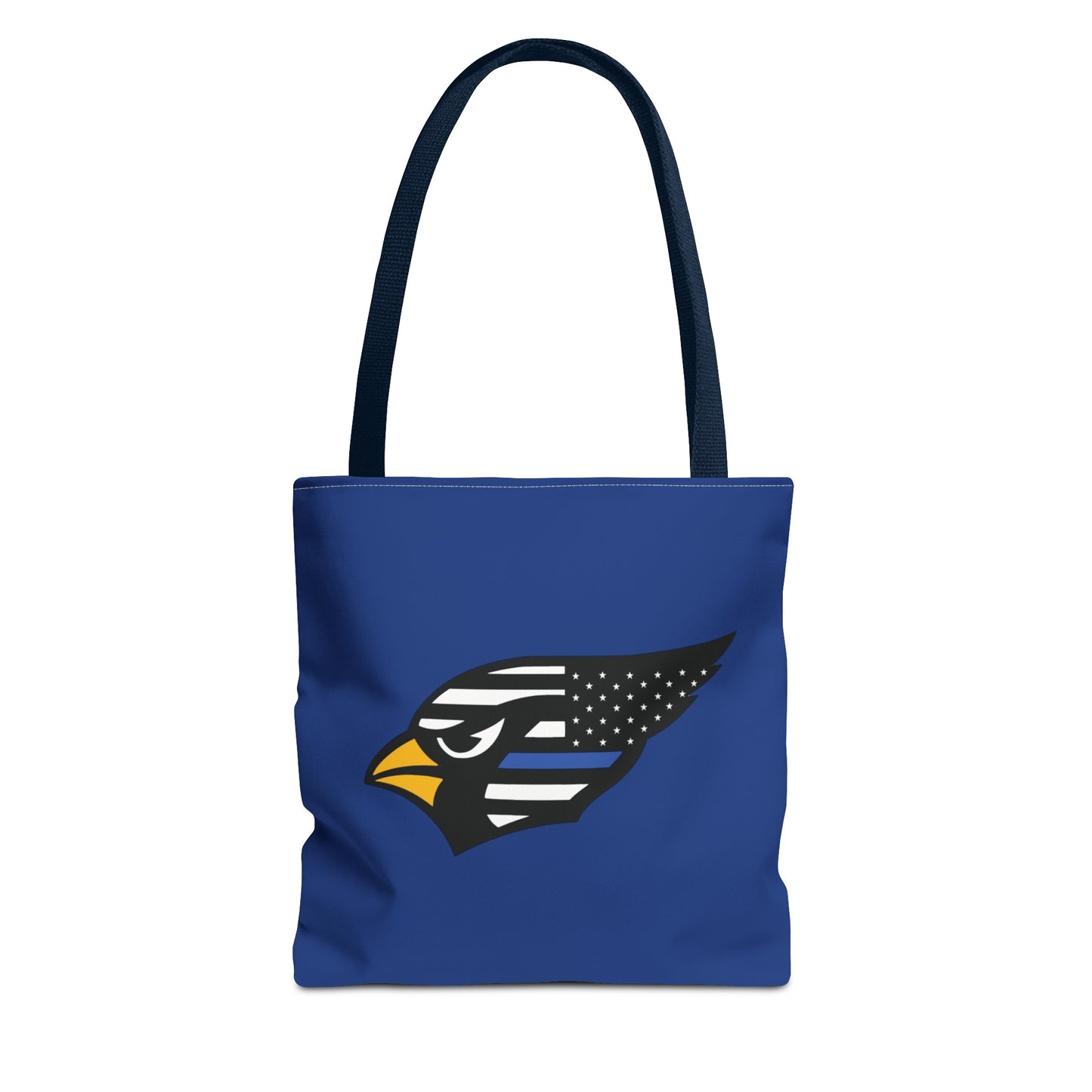 Canfield Tote Bag, Back-the-Blue Cardinal & Black "C"