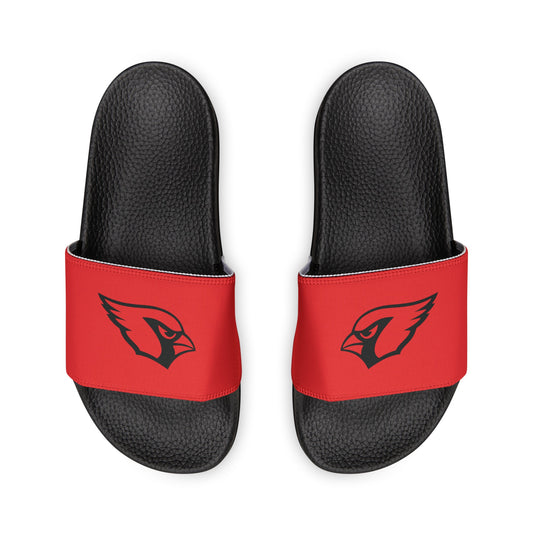 Men's Slide Sandals, Red Mono Cardinal