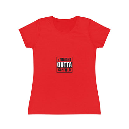 "Straight Outta Canfield" Women's Iconic T-Shirt