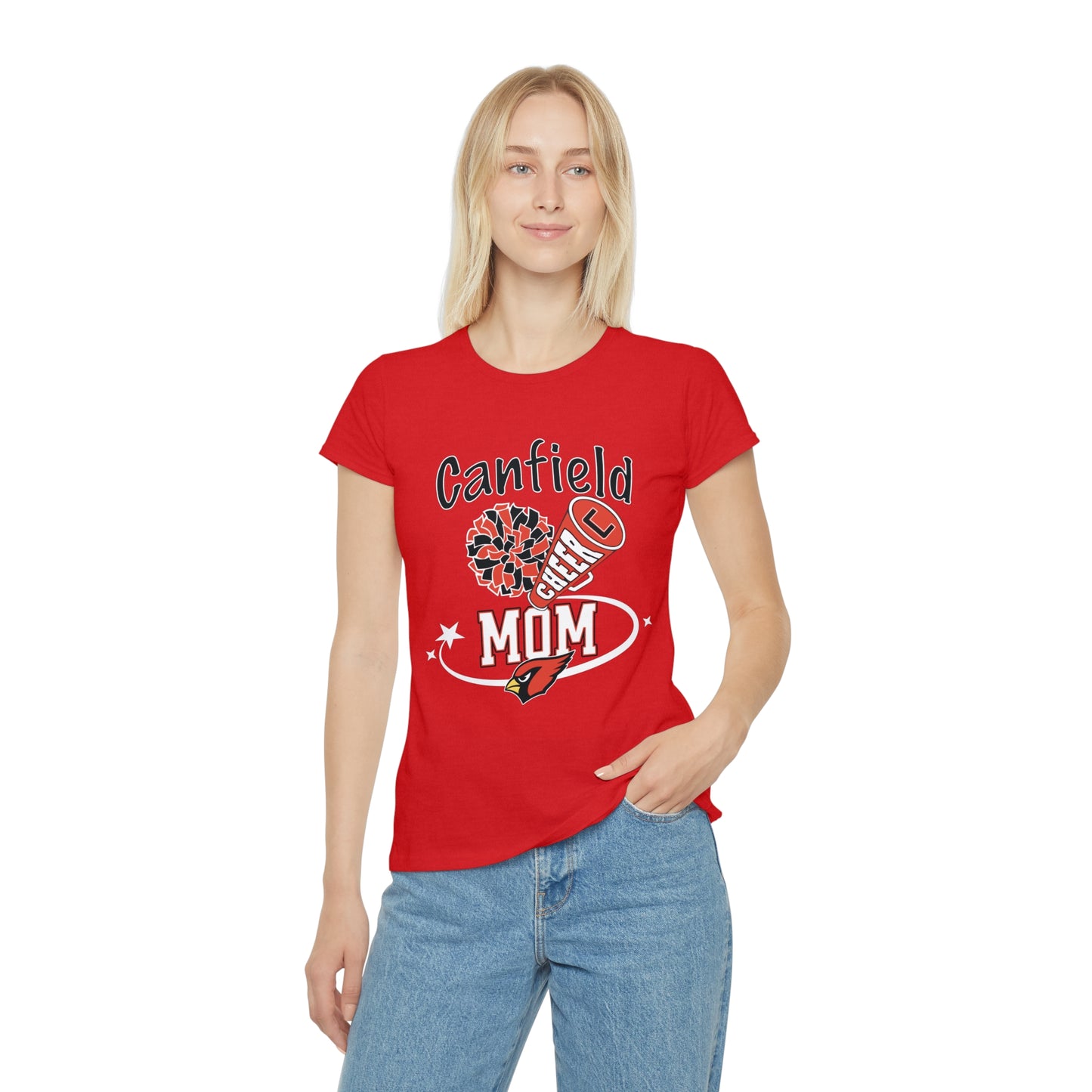 Cheer Mom, Women's Iconic T-Shirt