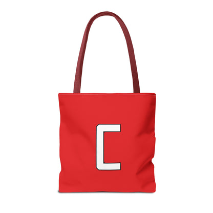 "Straight Outta Canfield" Tote Bag, White "C"