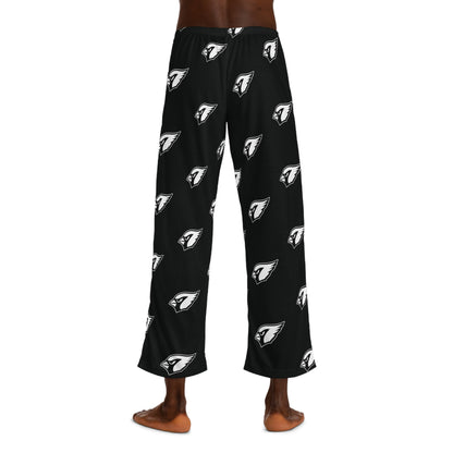 Men's Pajama Pants, White Cardinal