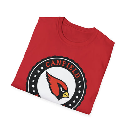 Canfield Football Badge, Softstyle T-Shirt