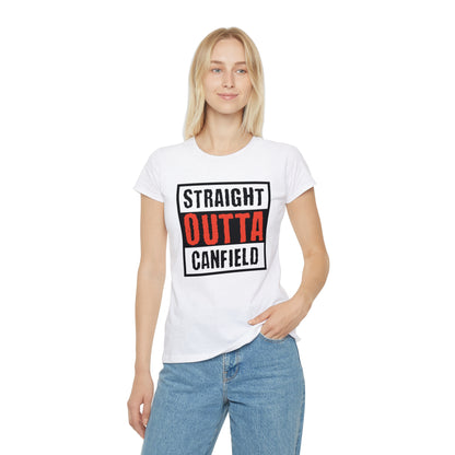 "Straight Outta Canfield" Women's Iconic T-Shirt