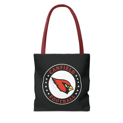 Canfield Football Tote Bag, Badge & White "C"