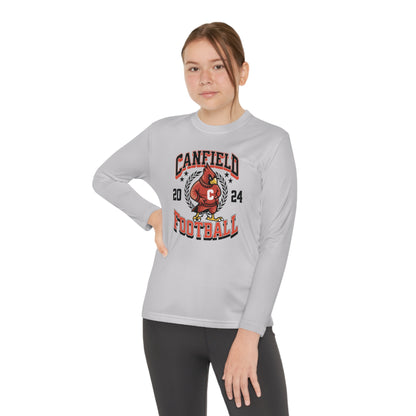 2024 Canfield Football, Youth Long Sleeve Competitor Tee