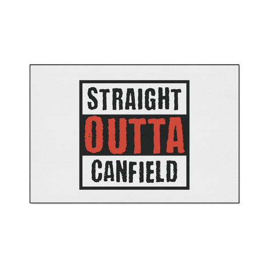 "Straight Outta Canfield" Heavy Duty Floor Mat