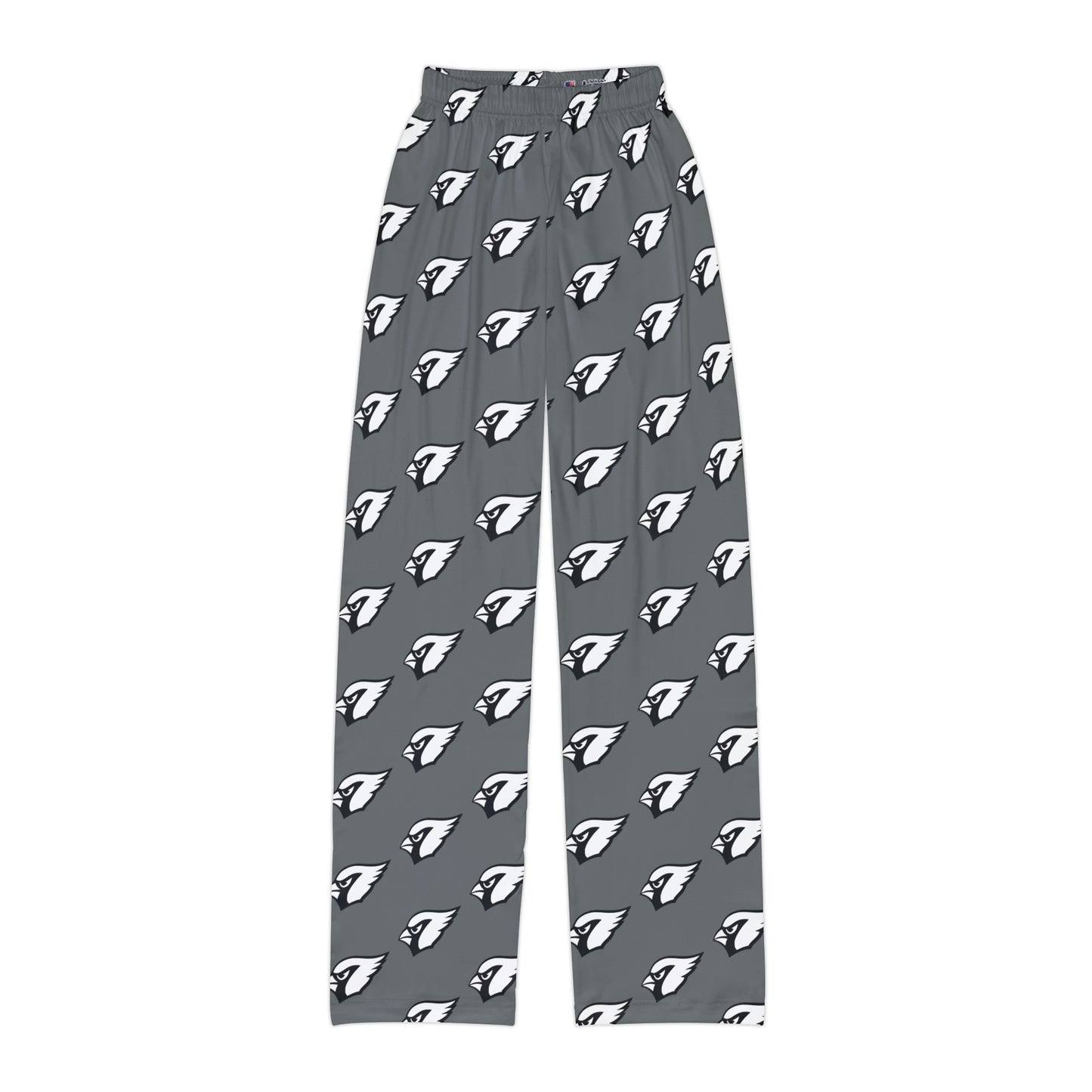 Kids Pajama Pants, White Cardinal