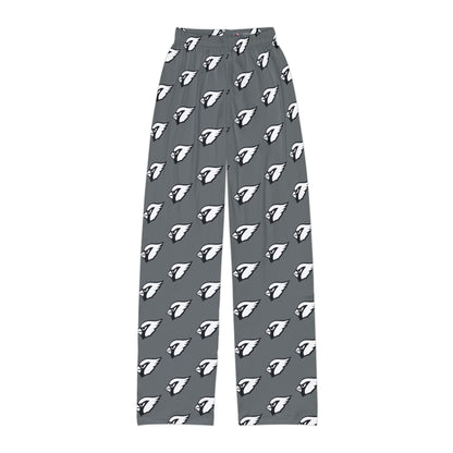 Kids Pajama Pants, White Cardinal