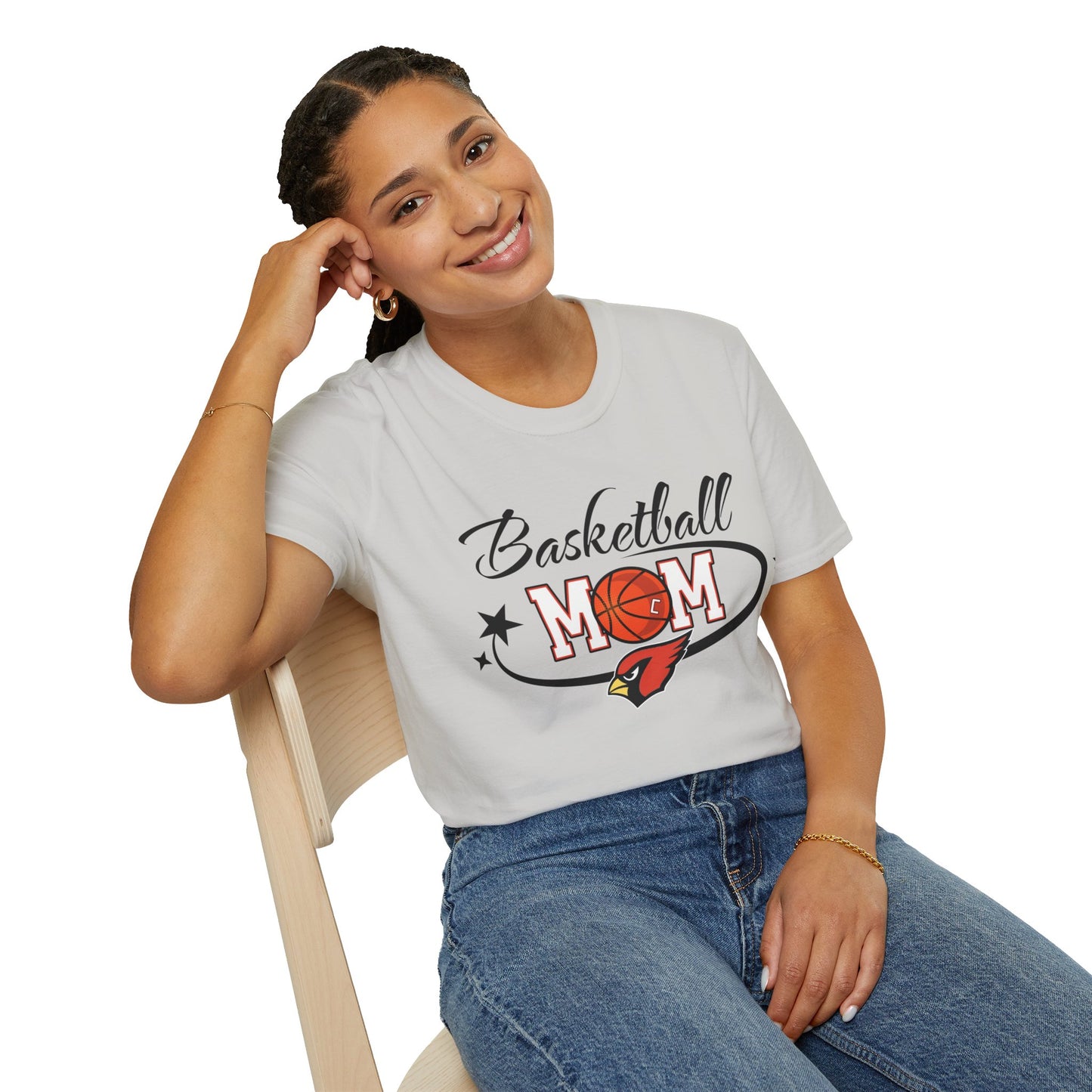 Basketball Mom Softstyle T-Shirt