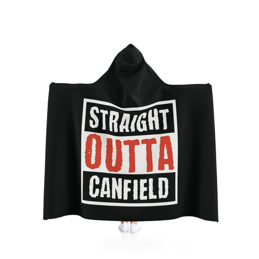 "Straight Outta Canfield" Hooded Blanket