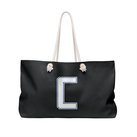 Canfield Back-the-Blue Weekender Bag, White "C"