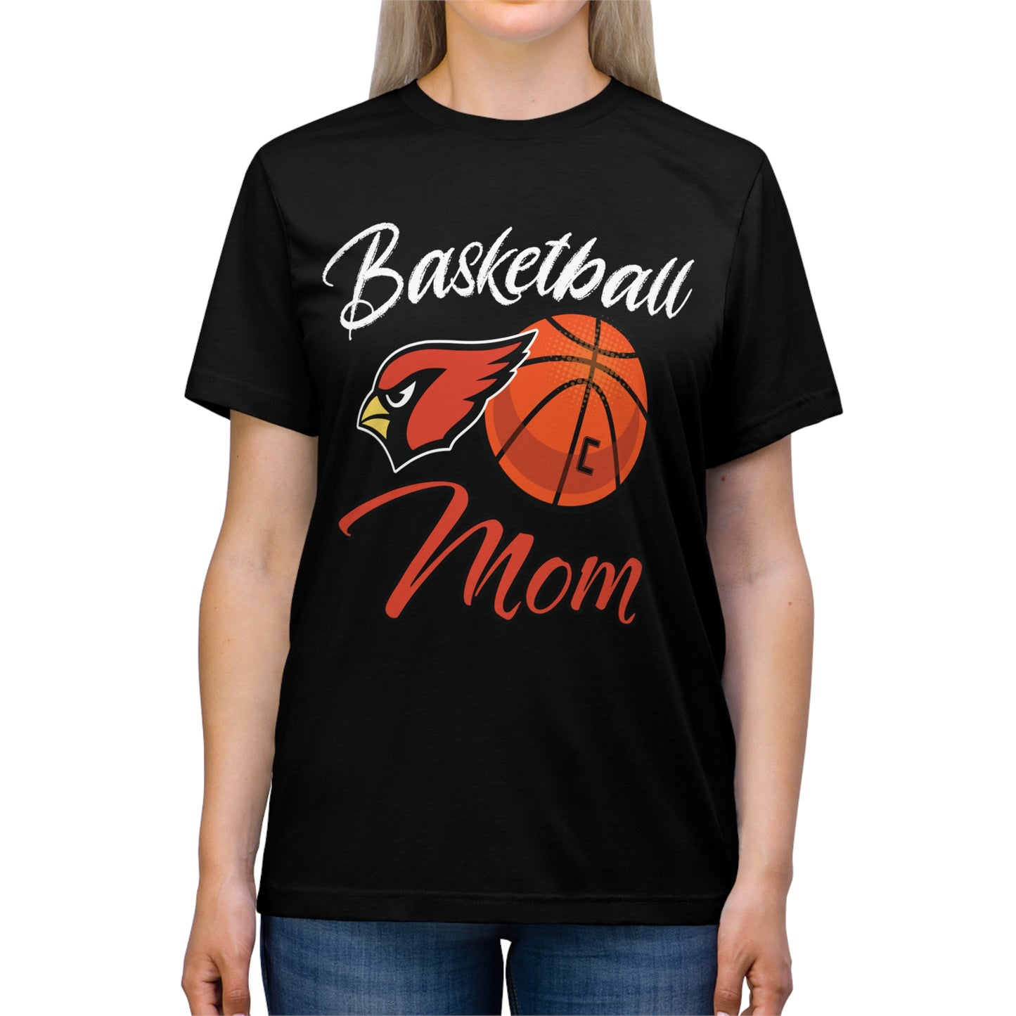 Basketball Mom Triblend Tee