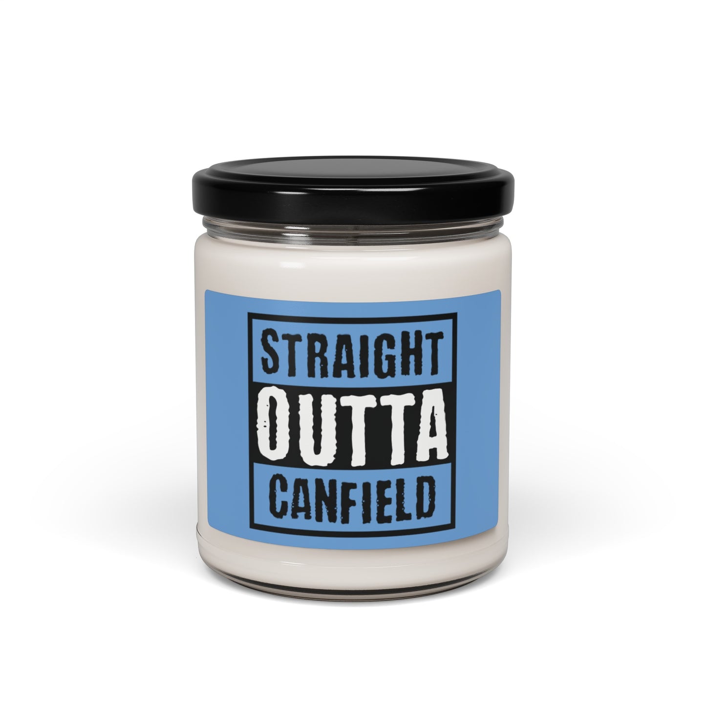 "Straight Outta Canfield", 9 oz. Scented Soy Candle