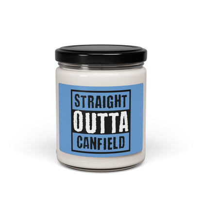 "Straight Outta Canfield", 9 oz. Scented Soy Candle