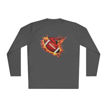 Canfield Football (Fire), Moisture-Wicking Long Sleeve Tee