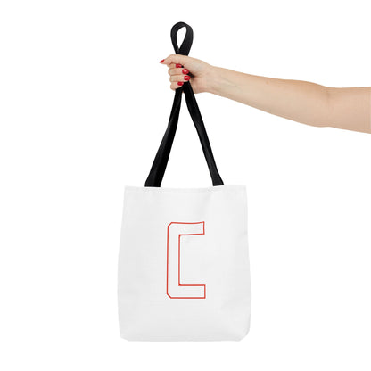 Canfield Football Tote Bag, Badge & White "C"