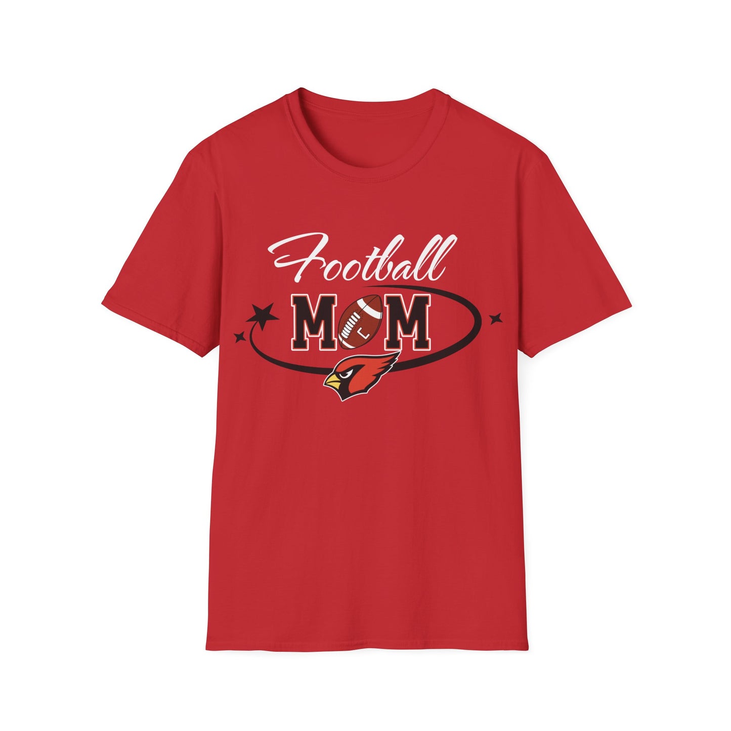 Football Mom Softstyle T-Shirt