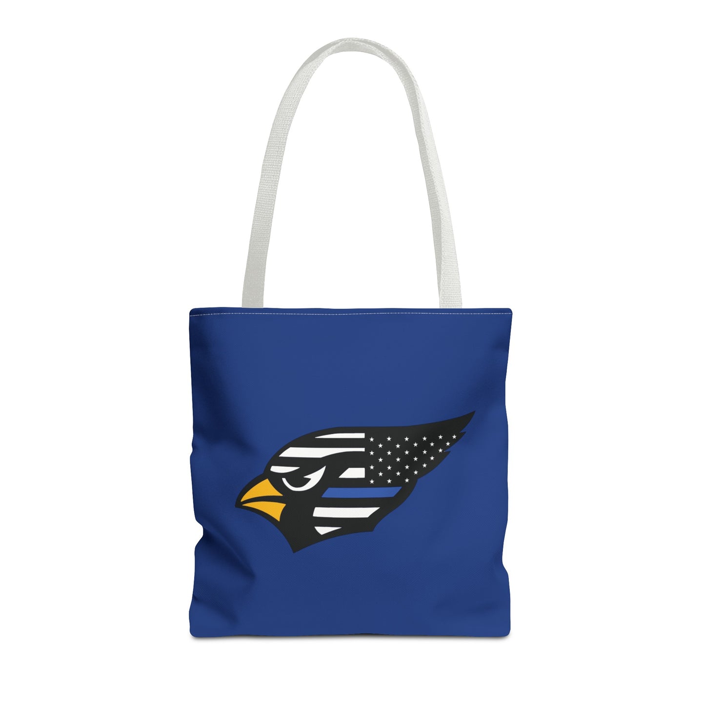 Canfield Tote Bag, Back-the-Blue Cardinal & Black "C"