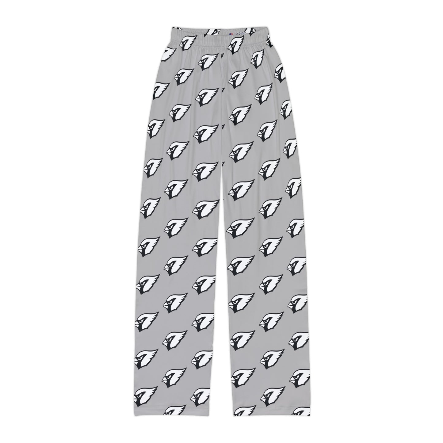 Kids Pajama Pants, White Cardinal