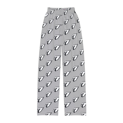 Kids Pajama Pants, White Cardinal