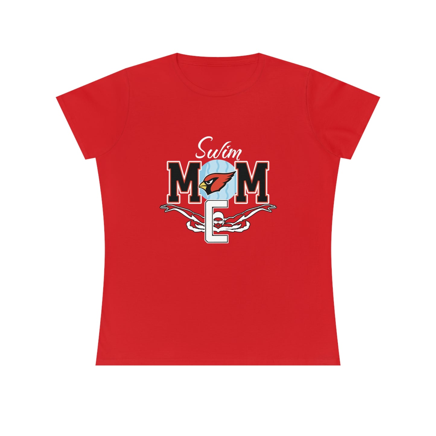 Swim Mom Ladies' Cotton T-Shirt