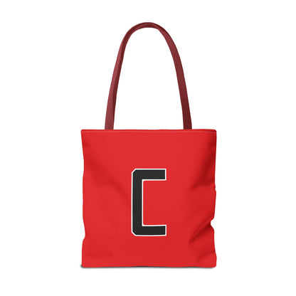 "Straight Outta Canfield" Tote Bag, Black "C"