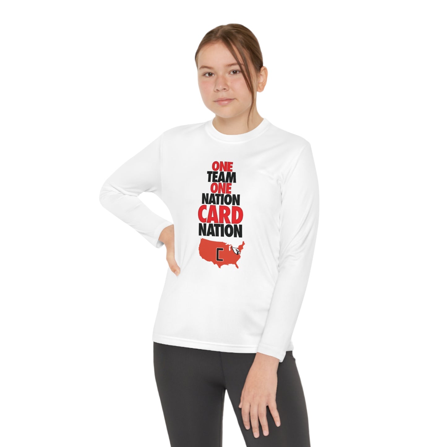 Card Nation, Youth Long Sleeve Competitor Tee