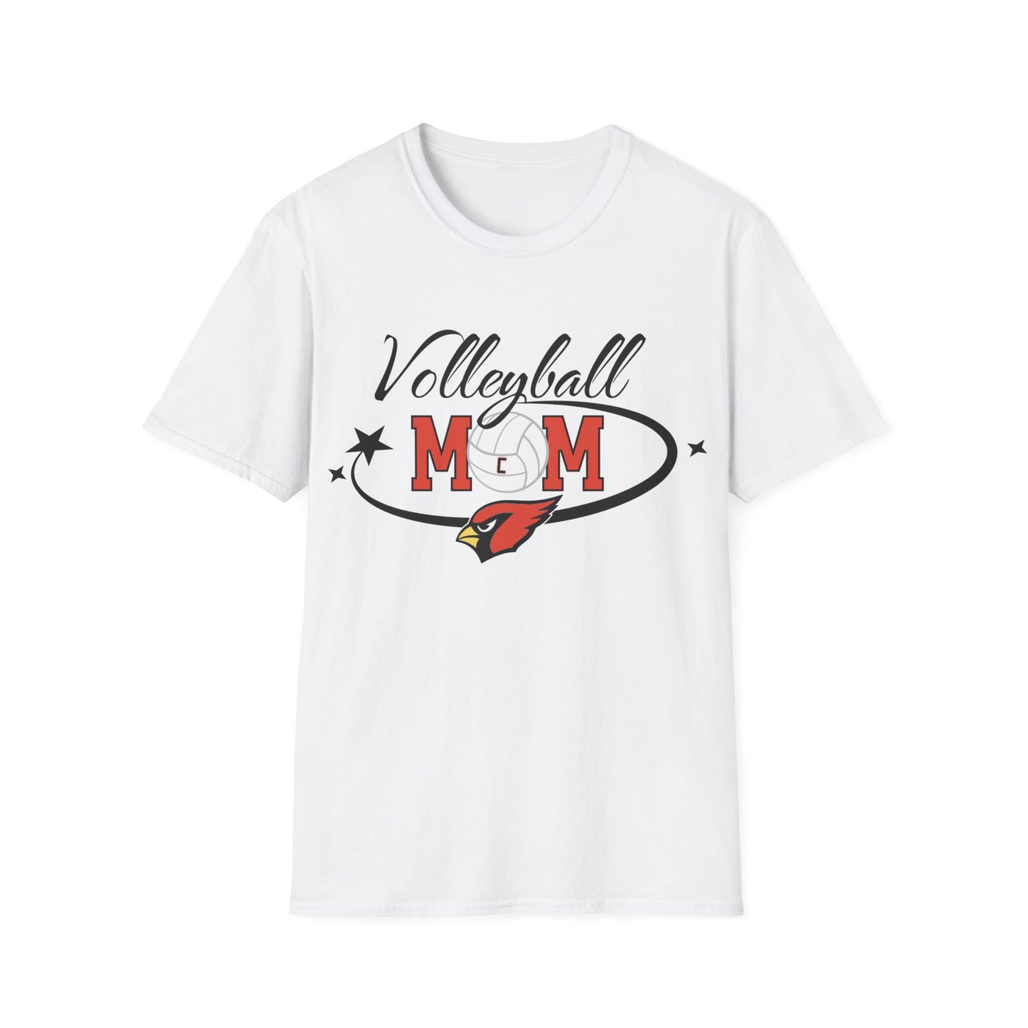 Volleyball Mom Softstyle T-Shirt