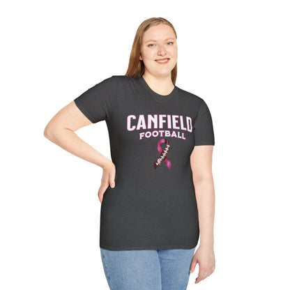 Canfield Football (Breast Cancer), Softstyle T-Shirt